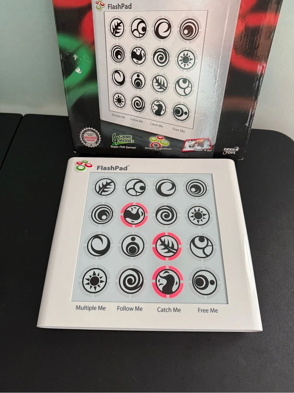 Electronic Touch Game Tablet - White